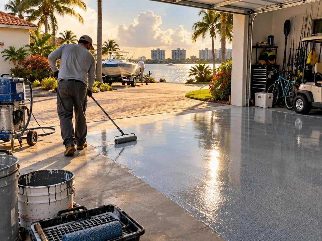 Garage Floor Coatings in West Palm Beach, FL